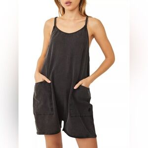 Free People Hot Shot Short Romper